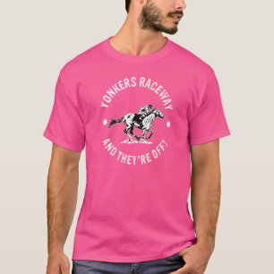 Yonkers Raceway Racetrack Horse Racing Equestrian T-Shirt