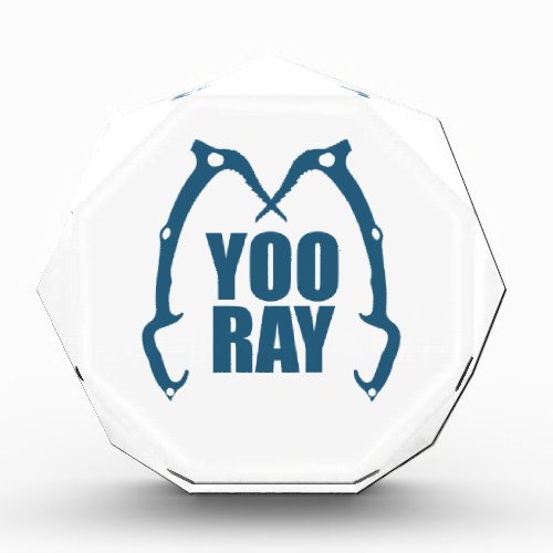 Yoo Ray Ouray Ice Climbing Acrylic Award