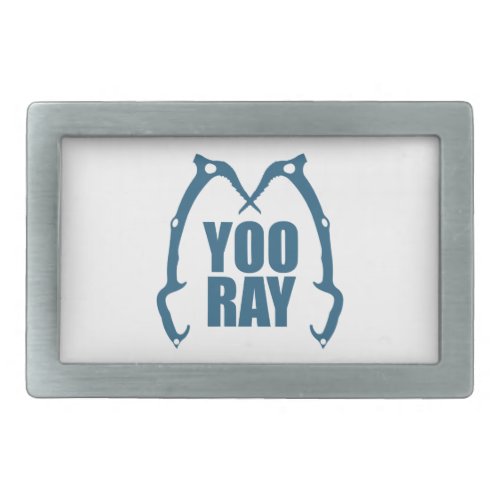 Yoo Ray Ouray Ice Climbing Belt Buckle