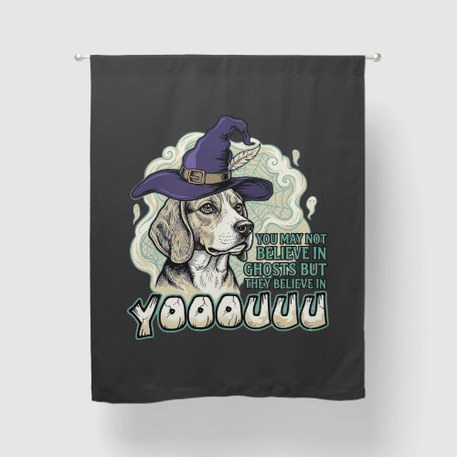 Yooouuu Ghosts Beagle Dog Purple Witch Hat Hallowe Blackout Curtains