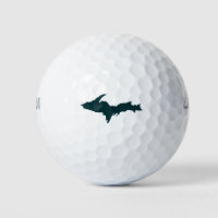 Yooper Golf Ball Michigan Upper Peninsula