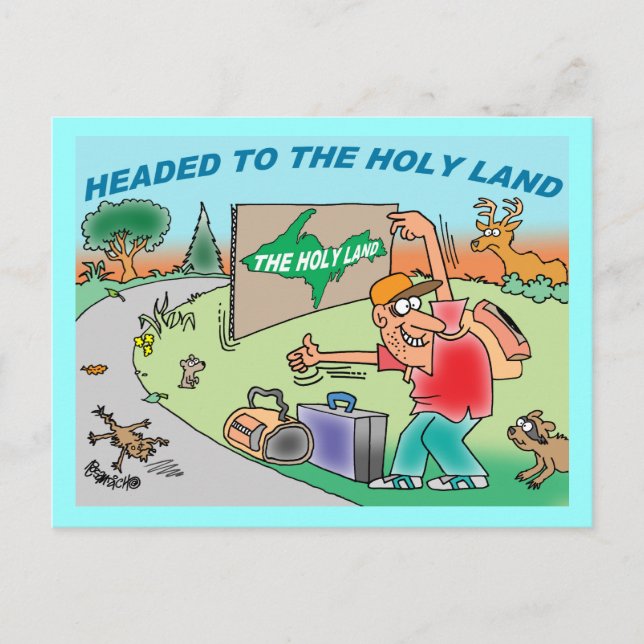 YOOPER | MICHIGAN POSTCARDS (Front)