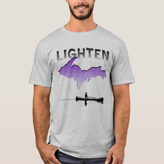 yooper shirt Lighten up (Front)