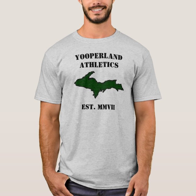 Yooperland Athletics T-Shirt (Front)