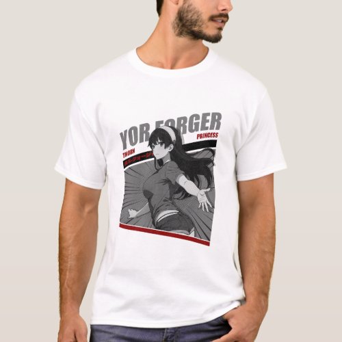 Yor Forger Anime Design T_Shirt