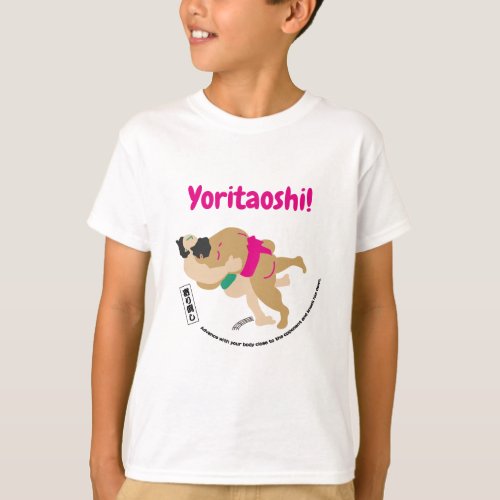 Yoritaoshi Kids wrestling T_Shirt