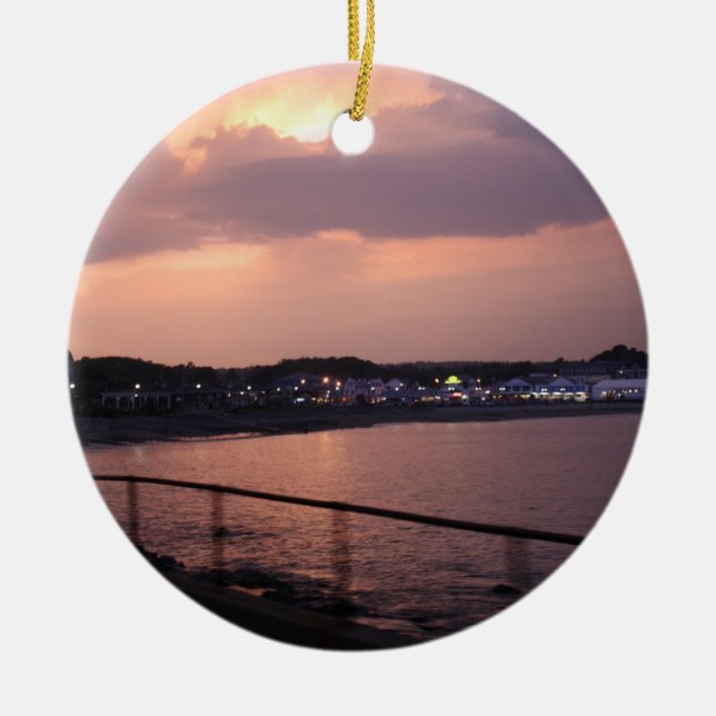 York Beach Ornament (Front)