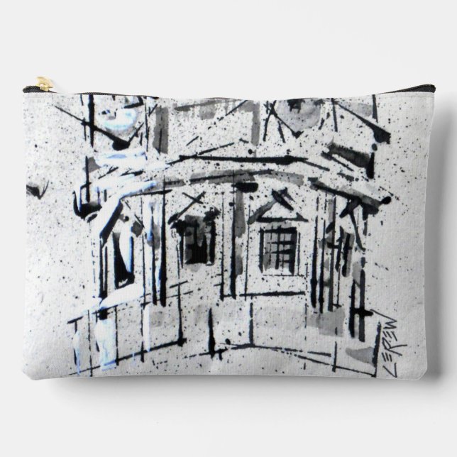 York County Courthouse Dome / Artist Larry Lerew Accessory Pouch (Front)