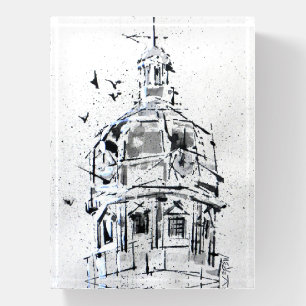 York County Courthouse Dome / Artist Larry Lerew Paperweight