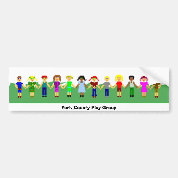 York County Play Group 4 Bumper Stickers