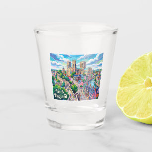 York England Shot Glass