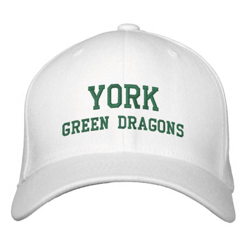 York Green Dragons 1962 Flexfit Embroidered Baseball Cap