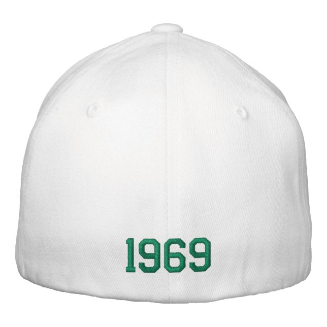 York Green Dragons 1969 Flexfit Embroidered Baseball Cap (Back)