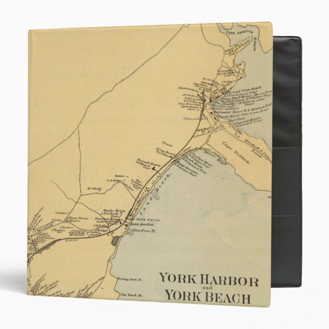York Harbor, York Beach Binder (Front/Inside)