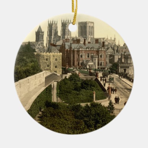 York I Yorkshire England Ceramic Ornament