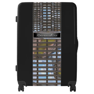 York Large Modern Pattern Elegant Monogram Luggage