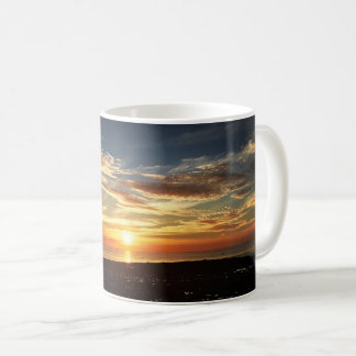 York, Maine Long Sands Beach Sunrise Coffee Cup