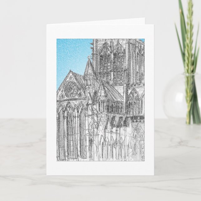 York Minster Christmas Card (Front)