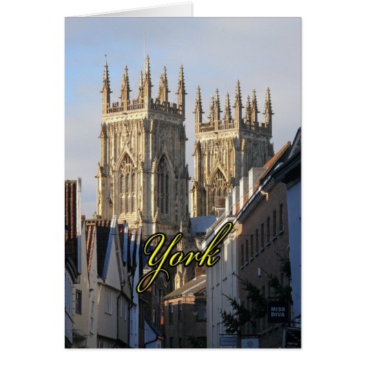 York Minster England Cards (Front)