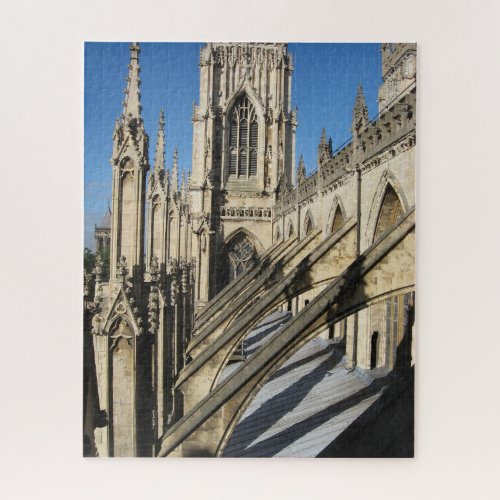 York Minster Flying Buttresses Jigsaw Puzzle