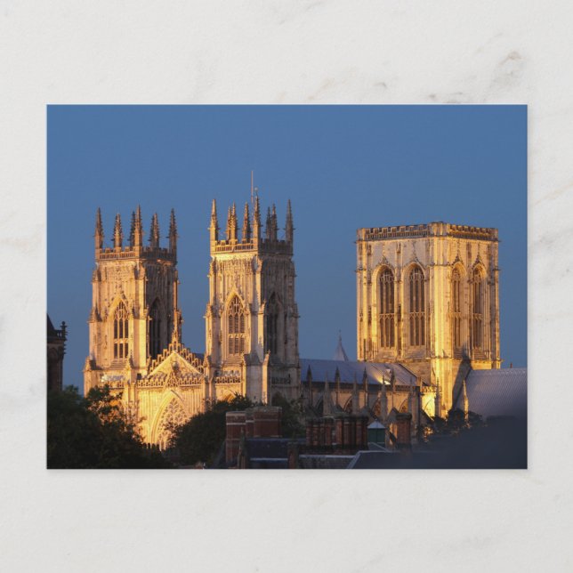 York Minster Postcard (Front)