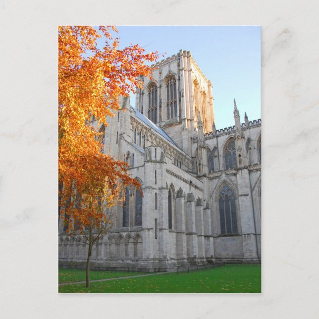 York Minster Postcard (Front)