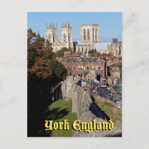 York Minster Postcard