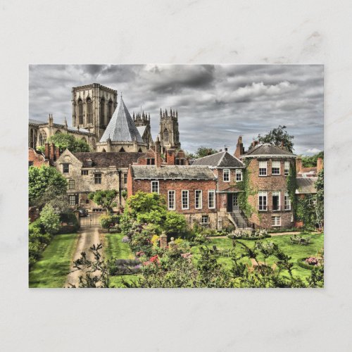 York Minster UK Postcard