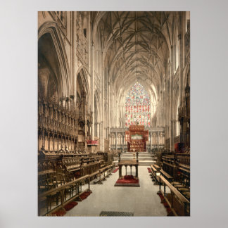 York Minster, York, Yorkshire, England Poster