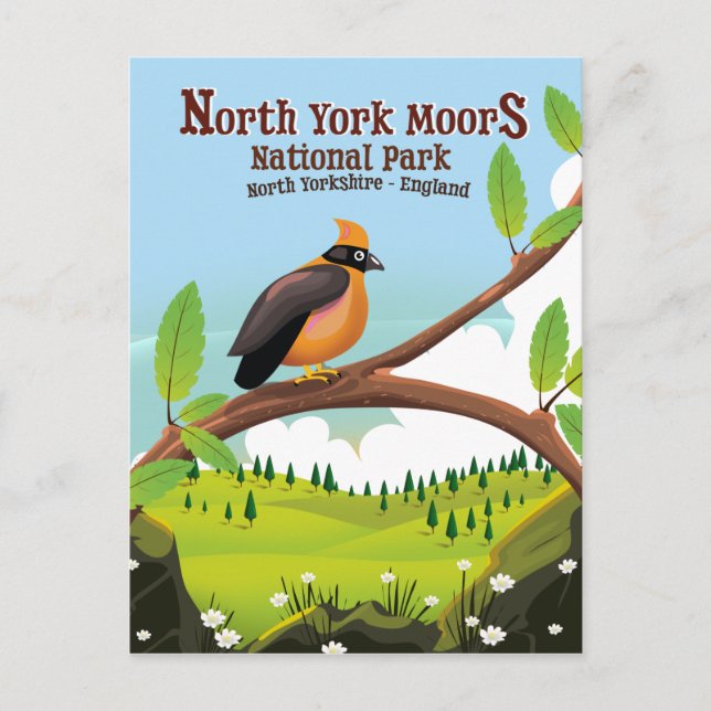 York Moors National Park Postcard (Front)