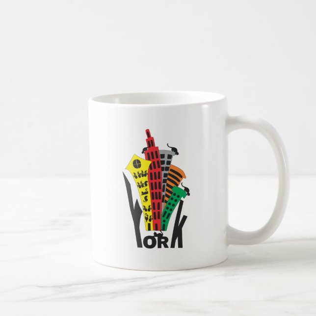 York one coffee mug (Right)