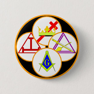 York Rite Mason Button