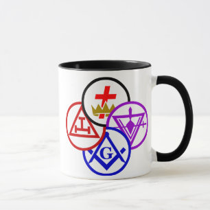 York Rite Pinwheel Mug