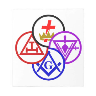 York Rite Pinwheel Notepad