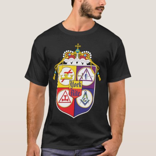 York Rite Shield T_Shirt