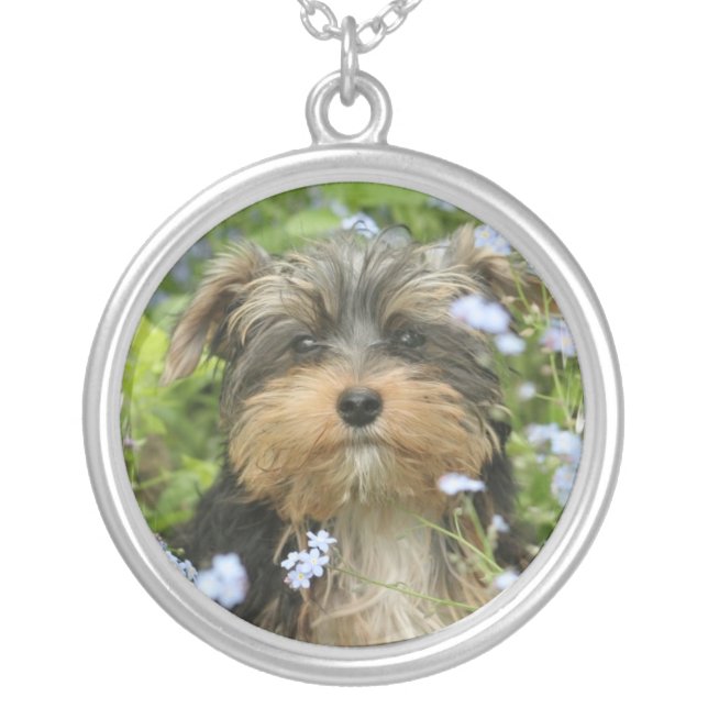 York Terrier Dog Necklace (Front)