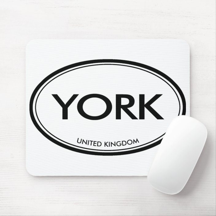 York, United Kingdom Mouse Pad