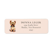 Yorki Dog Address Label (Front)