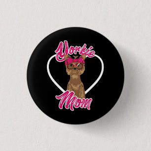 Yorki Mom Button