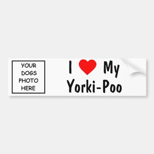 Yorki_Poo Bumper Sticker