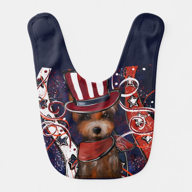 YORKIE             BABY BIB (Front)