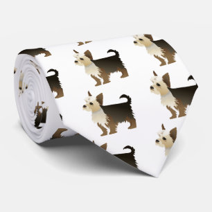 Yorkie Basic Breed Customize with text and color Tie