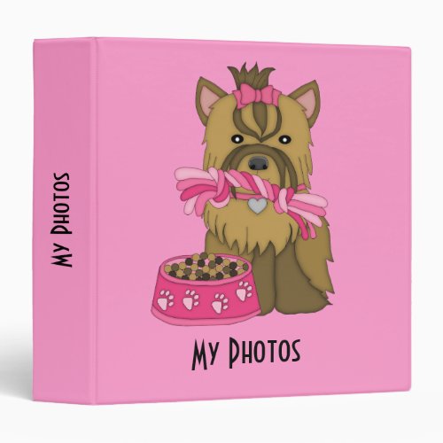 Yorkie Binder