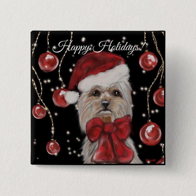 Yorkie Button (Front)