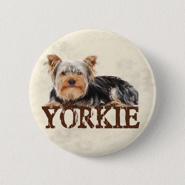 Yorkie Button (Front)