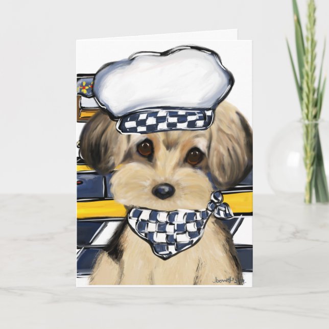 Yorkie Chef Card (Front)