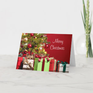 Yorkie Christmas Holiday Card