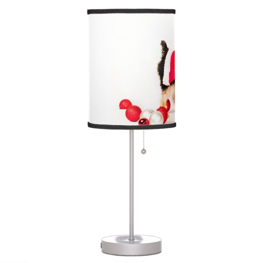 Yorkie Christmas Lamp (Left)