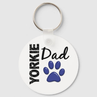 Yorkie Dad 2 Keychain