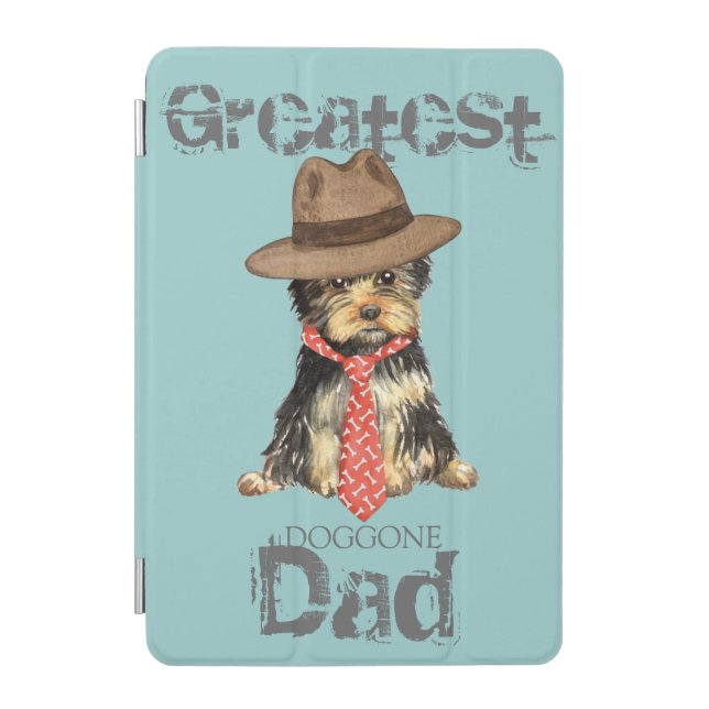 Yorkie Dad iPad Mini Cover (Front)